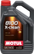 MOTUL 8100 X-clean 5w30 C3 (5л) син 