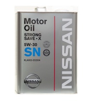 NISSAN MOTOR OIL STRONG SAVE X 5w30 4л 