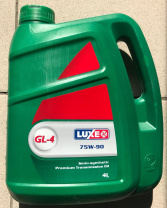 LUXE 75W90 GL4 п/с 4л   Ч/З