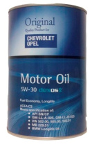 GM (Chevrolet. Opel) Dexos 2 5w30 ж/б 1л  6717