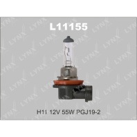 Лампа LYNXauto H11 12V 55W PGJ19-2  L11155